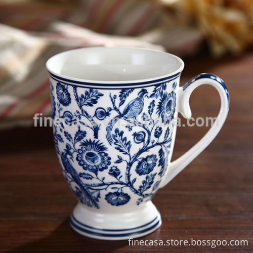 10OZ Elegant Fine New Bone China Ceramic Mug Made in China                
                                    Quality Assured
